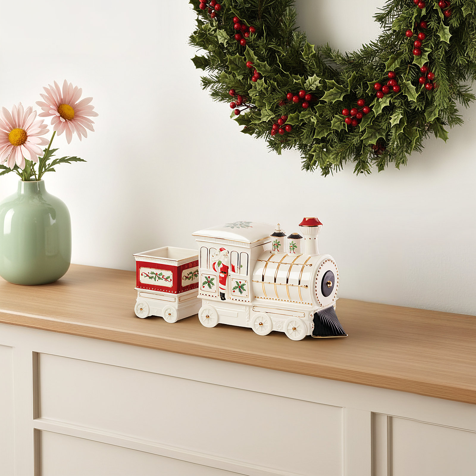 Holiday Train 5-Piece Serving Set