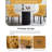 Dining Chairs, Upholstered High-end Tufted Dining Room Chair with Nailhead Back Ring-178148660-178148642-188948057