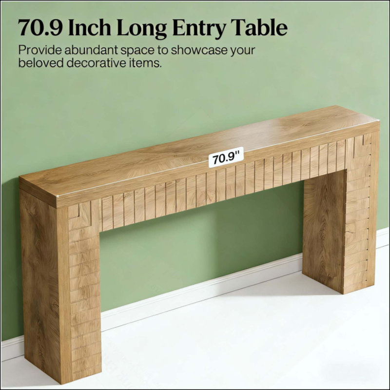 Console de style artistique, canapé, table d'appoint