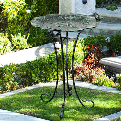 Lily Pad Birdbath