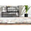 Tapis brun à motif abstrait Rian-658980202