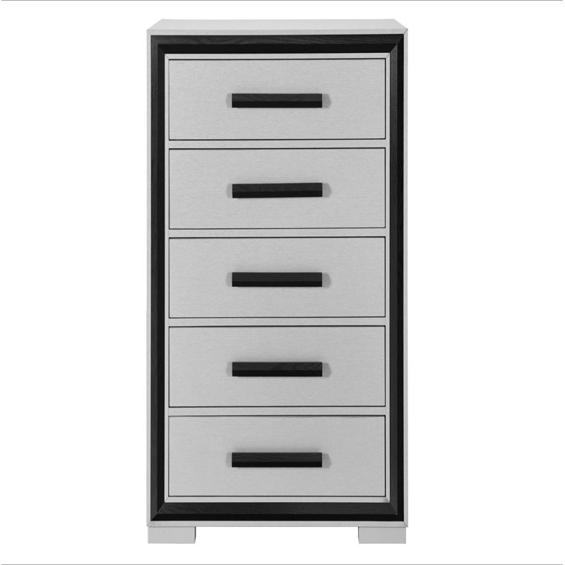 COFFRE ADELAIDE GRIS NOIR