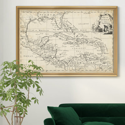 " Map Of West Indies "