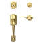 Ensemble de poignées Camelot avec pêne dormant, levier de porte décoratif et rosette-38969665-40880776