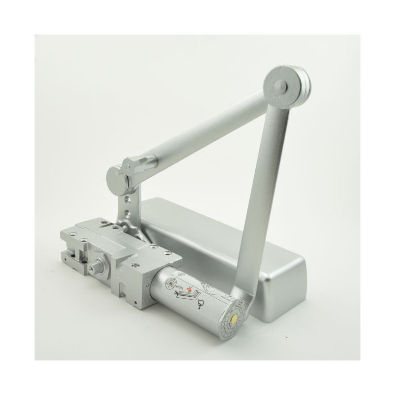 Door Accessory,  Aluminum, 2.6" H x 7.6" W x 13.9" D