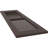 Americraft Two Equal Louver Shutters (Per Pair)-80846458-80846464-80846506