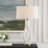 Lampe de table blanche Nune