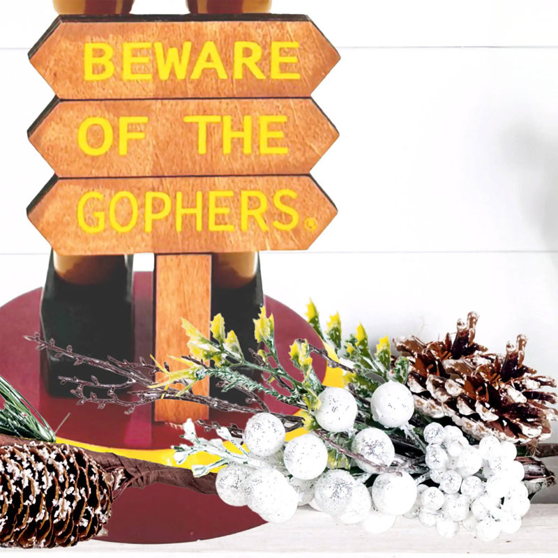Casse-noisette 12 "NCAA College Spirit Beware, Minnesota