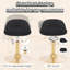 Aieden Upholstered Velvet Adjustable Height Bar Stool-1245175021