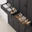 70.5" H Freestanding Bathroom Cabinet With 6 Louvered Doors & 2 Drawers-1395191437