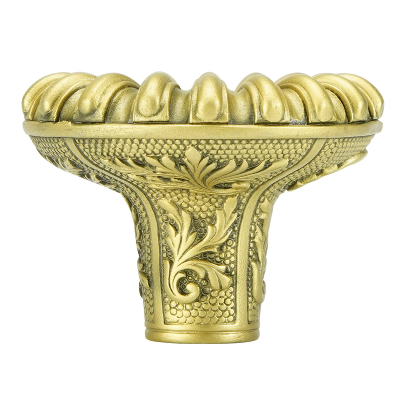 NANTUCKET Designer Knob, Light Gold