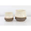 Petits pots de fleurs en céramique émaillée Santa Barbara (lot de 8) - Intérieur/Extérieur-533529523
