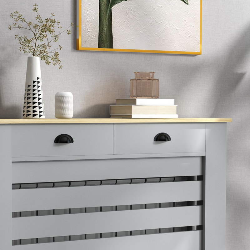 Eldean Radiator Cover, 95.5cm H x 111cm W x 19cm D