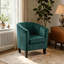 Velvet Upholstered 67m Occasional Accent Chair-765661289