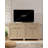 Sideboard Buffet Storage Cabinet Set Of 2, Credenza Buffet Table, Boho Console Accent Cabinet With Doors And Drawer, Coffee Bar Cabinet For Kitchen Entryway Living Room, Natural
