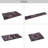 Area Rug Washable Rug, Low-Pile, Non-Slip, Non-Shedding, Foldable, Kid & Pet Friendly - Area Rugs For Living Room, Bedroom, Kitchen, Dining Room Rug - Wedding Gift, (Black+Burgundy)-565905523