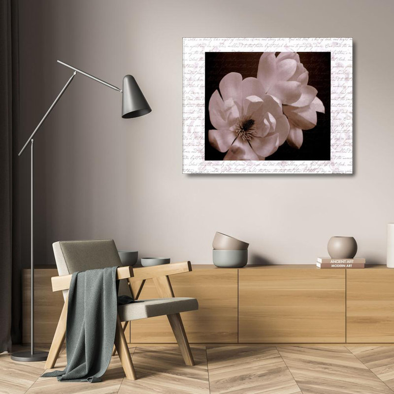 Magnolia d'hiver II, H 19 po x l 24 po