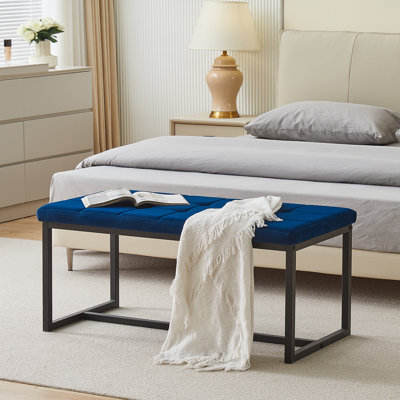 Marigolde Velvet Upholstered Bench