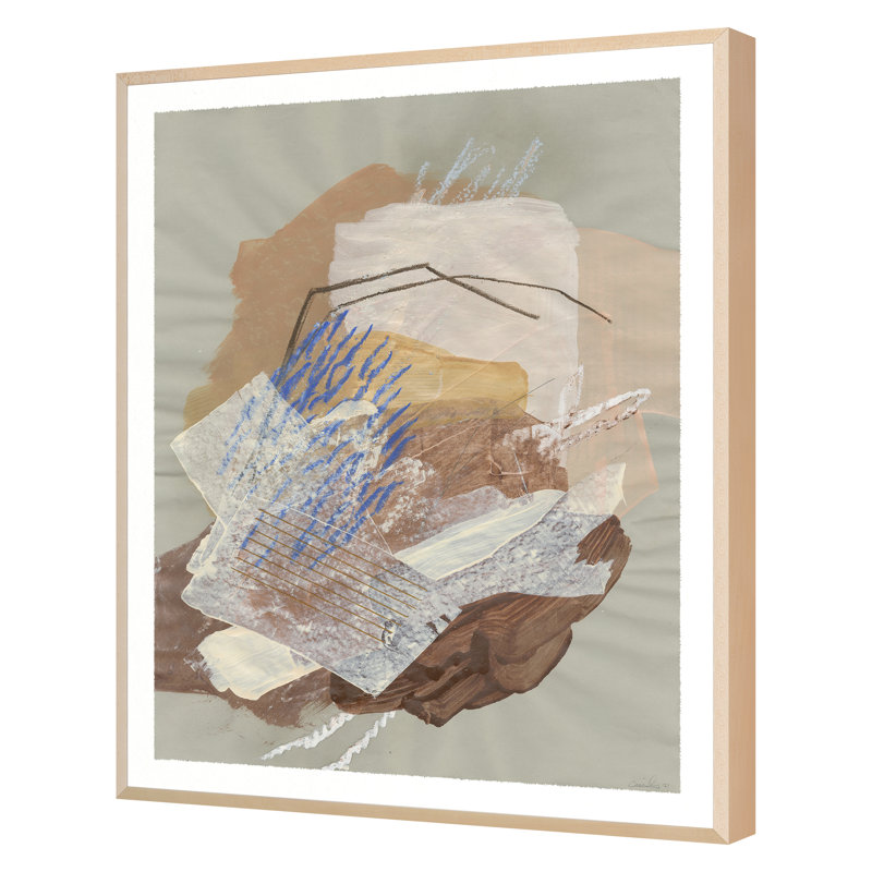 Reaching For It Print by Cassidy Cole, 41" H x 33" W, Maple Framed
