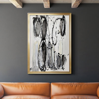 Grey Scribbles II - impression d'un seul cadre photo