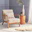 Dungannon 80Cm Scandy-style Wide Armchair-423917013