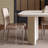 Beige Rectangular Sintered Stone Tabletop Dining Table-1276404874