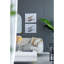 2 grand art mural rectangulaire pour la maison - salon, chambre, bureau, couloir, chambre, bureau,