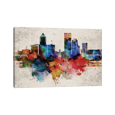 Portland Abstract - Print on Canvas