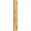 TimberCraft 5 3/8 "encadré avec panneaux n-lattes avec Z-Bar, cèdre rouge de l'Ouest-36420911-36420962