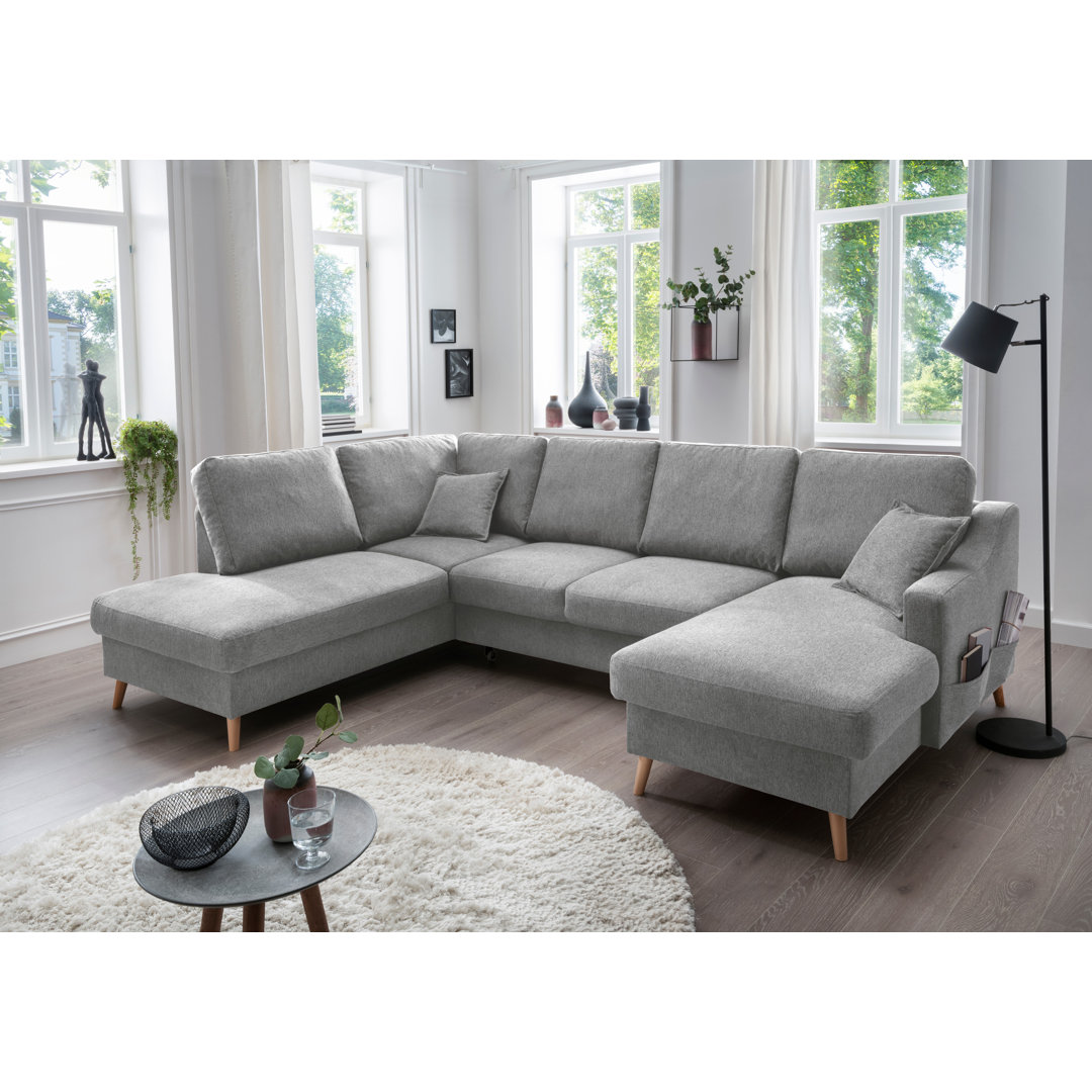 Ecksofa Emerich mit Bettfunktion