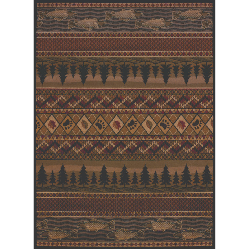 Tapis rouge Sayre, Rectangle 7 pi 10 po x 10 pi 6 po