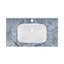 Lavabo mural 36 po Avancer en céleste bleu Avancer-97442322