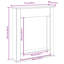 Fireplace Surround 75x87.5 Cm Engineered Wood-1034225790-1034225777
