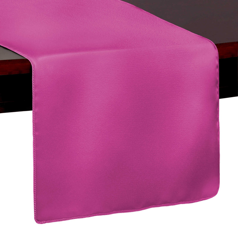 Table Runner, 108" x 14", 1, Rose Pink