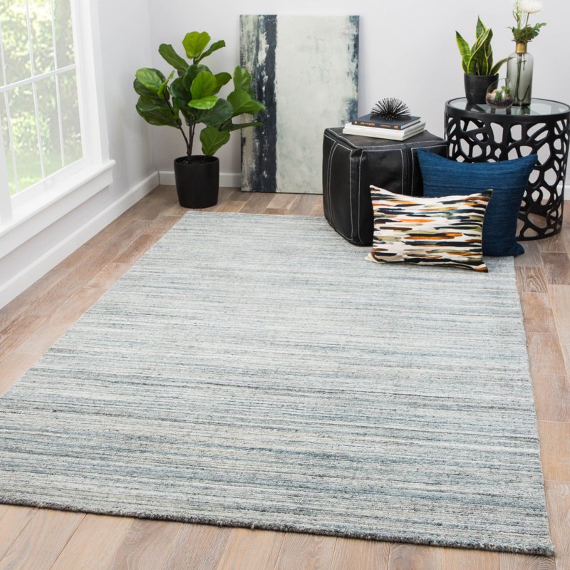 Tapis citadin en laine tissé à la main Koepke, Rectangle de 10 pi x 14 pi