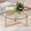 Table basse ronde en verre-1386929138