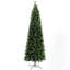 Arbre de Noël 9 pi avec 998 branches, ouverture automatique, base en acier, aiguilles de pin-415444198