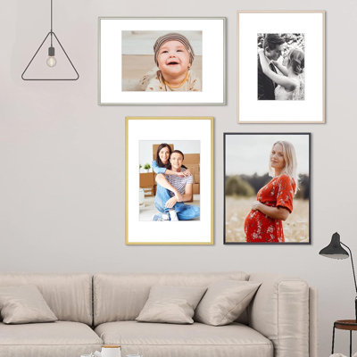 Set Of 4 8.5x11 Picture Frames