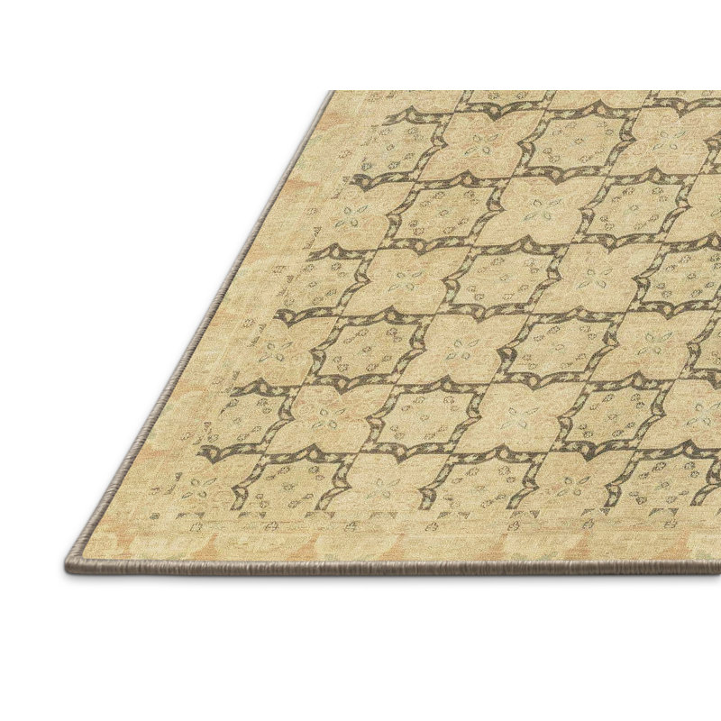 Abstract Indoor Rug, Rectangle 5' x 7'