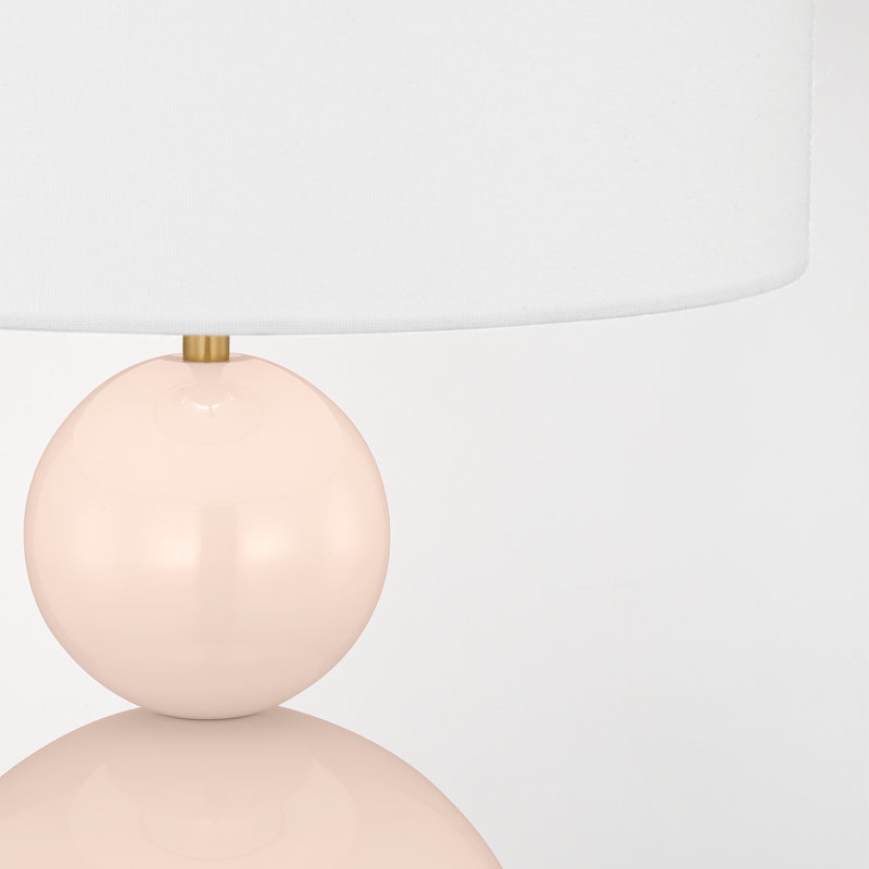 Suki Table Lamp, Blush