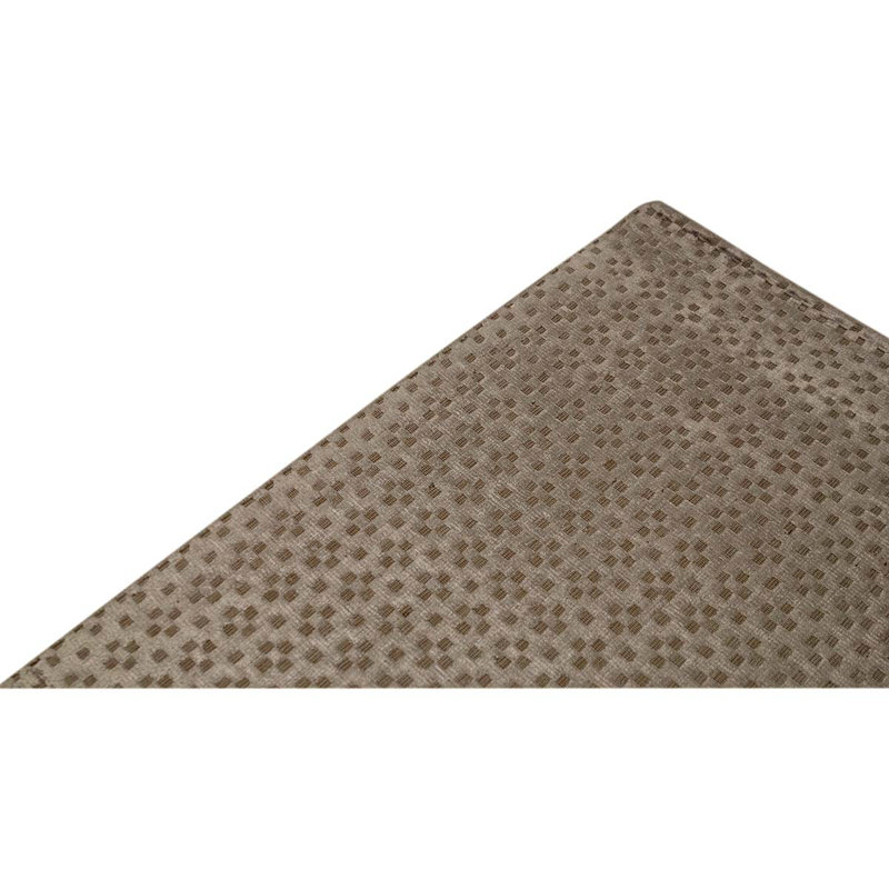 Geometric Area Rug in Brown
