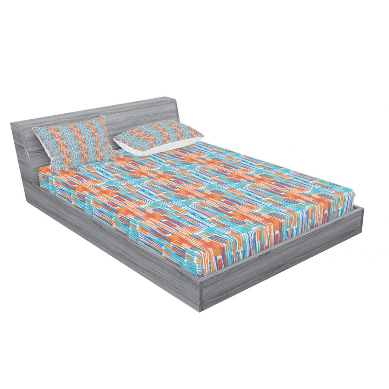 Microfiber Sheet Set, Full Sheet Set with Fitted Sheet