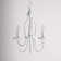 Burvale 3 - Light Candle Style Chandelier