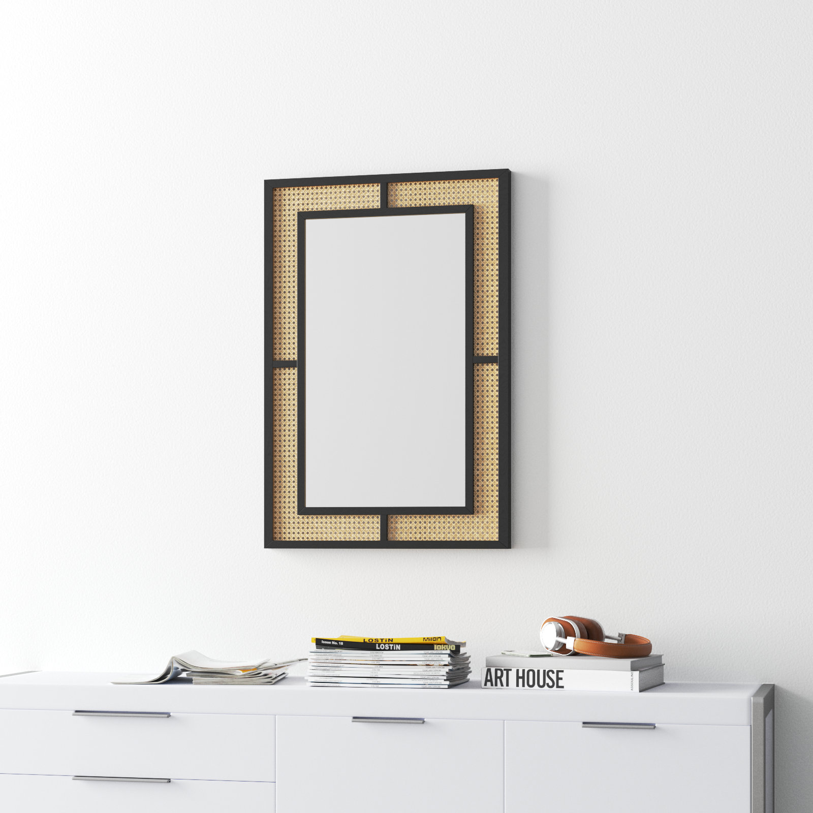 Fia Flat Wall Mirror