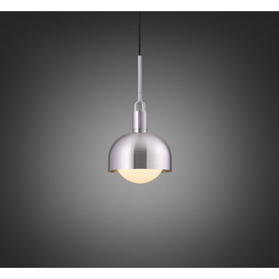 Luminaire suspendu fourche / abat-jour / globe