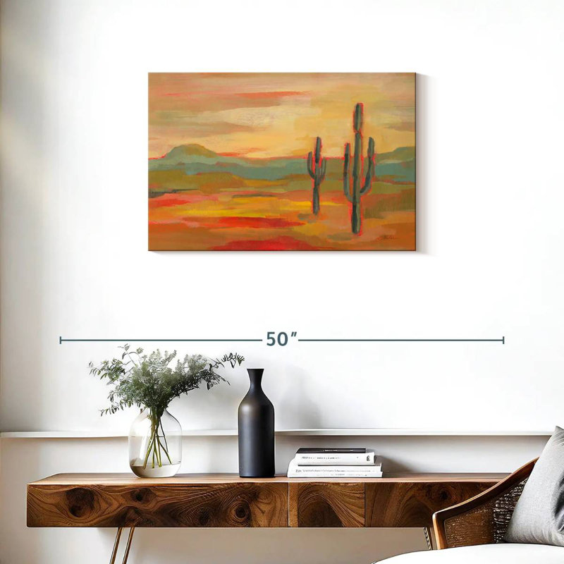 Alvord Desert Saguaro, 20" H x 30" W
