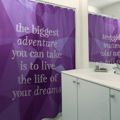 Shower Curtain and Liner Included