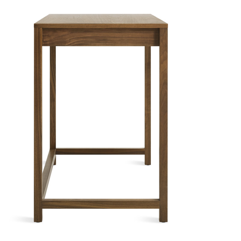 Open Plan Writing Desk, Walnut, 30" H x 42" W x 20" D