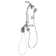 Dual Shower Head 2.5 GPM GPM