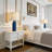 20.5" Modern Farmhouse Ceramic Table Lamp With 3-Way Dimmable Light for Bedroom Living Room-835886754